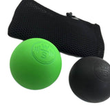 WODshop Self Care Massage Ball Kit of 2 Balls for Mobility, Physical Therapy - Set of 2