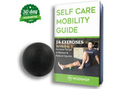 WODshop Self Care Massage Ball Kit of 2 Balls for Mobility, Physical Therapy - Set of 2