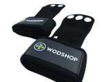 WODshop PR3 Pull Up Fitness Grips -  Wrist Wrap Hand Grips